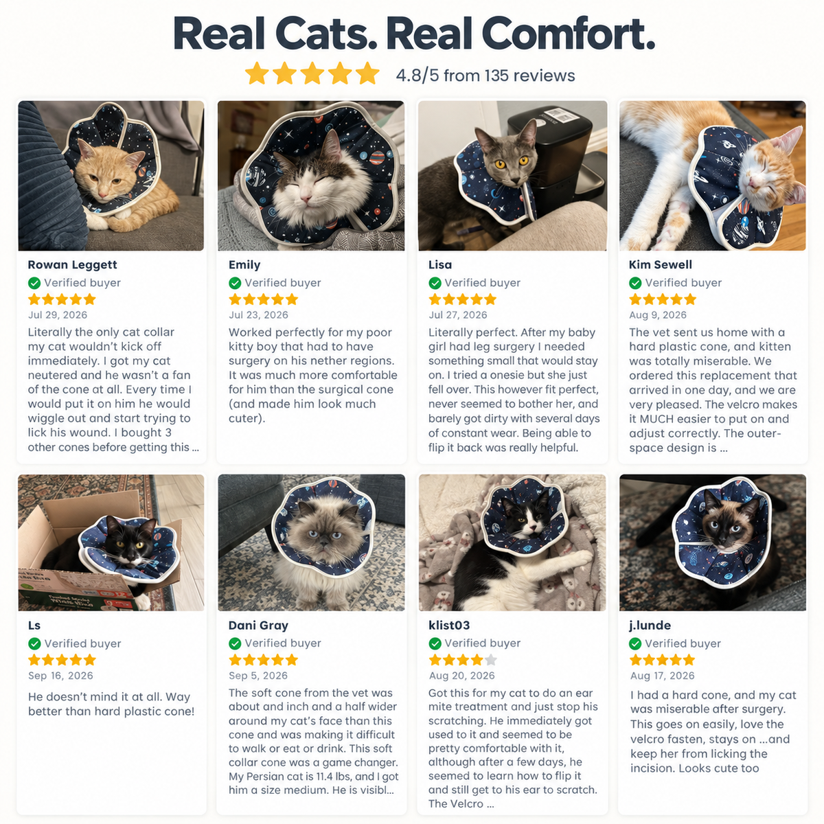 Soft Cat Recovery Orbela Collar